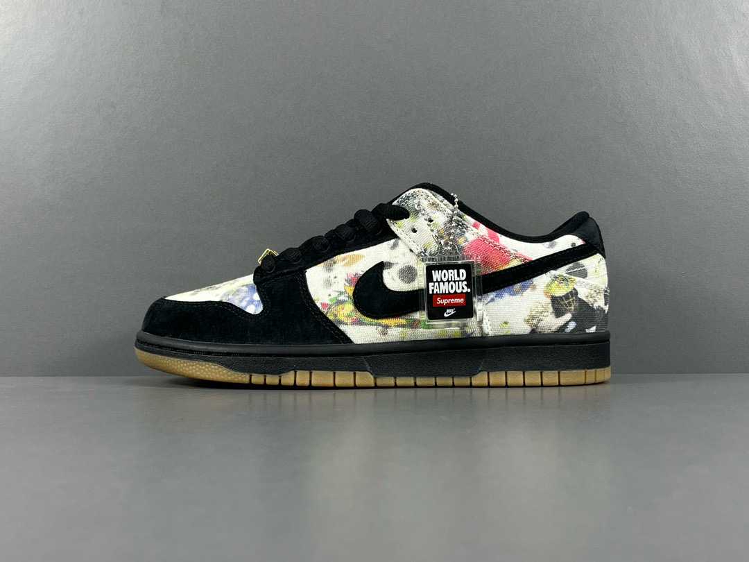 [NIKE] 슈프림 x 나이키 SB 덩크 로우 라멜지 FD8778-001 남성용 (PKgod버전)