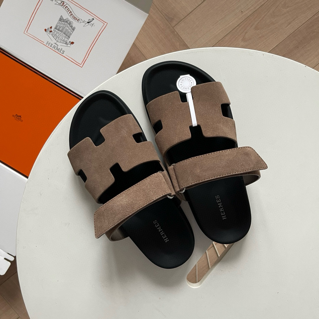 [HERMES] 에르메스 시프레 그리스 안타티카 앱송 샌들 남녀공용