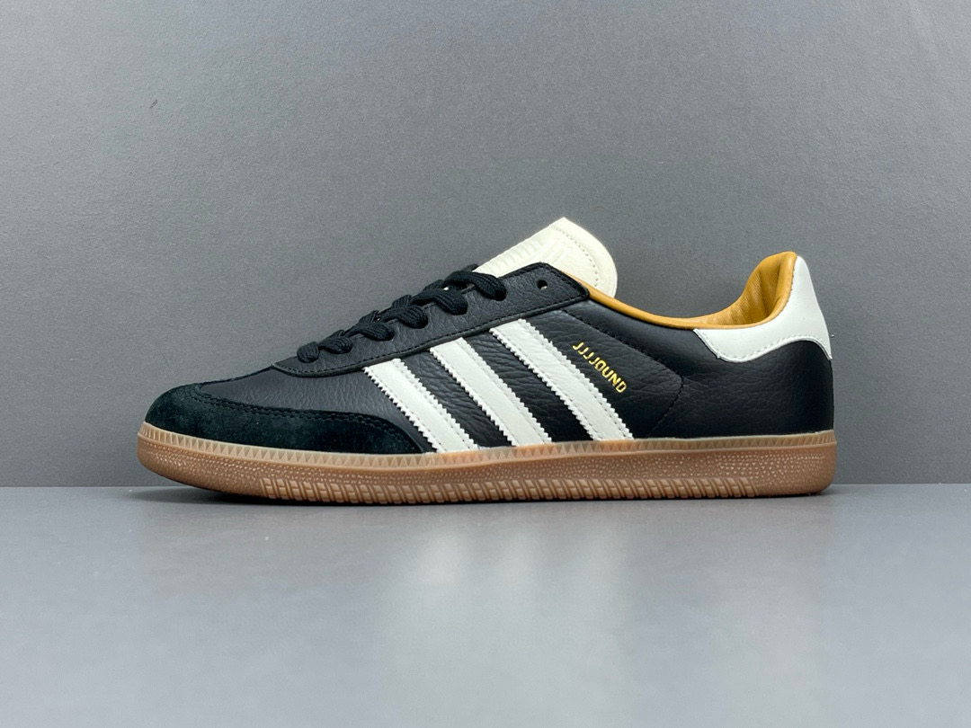 [ADIDAS] 아디다스 x JJJ 자운드 삼바 OG 코어 블랙 오프 화이트 ID8707 남녀공용