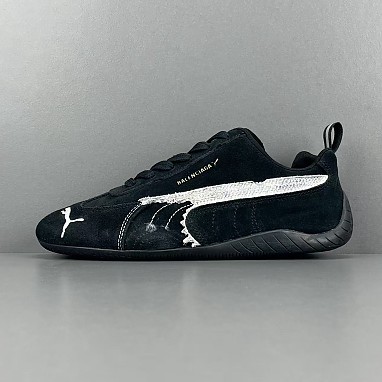 [BALENCIAGA] 발렌시아가 x 푸마 스피드캣 스웨이드 스니커즈 블랙화이트 847146WSDSD1090 남녀공용 (G공장)