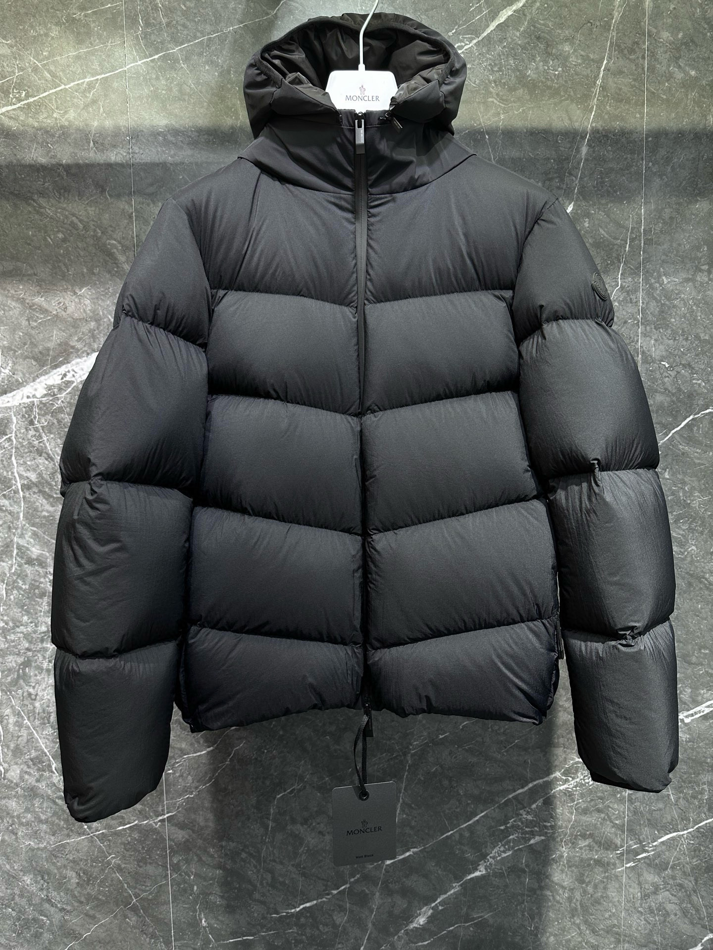 [MONCLER] 몽클레어 포레즈 FOREZ 후디드 숏 다운 자켓 패딩 남성용