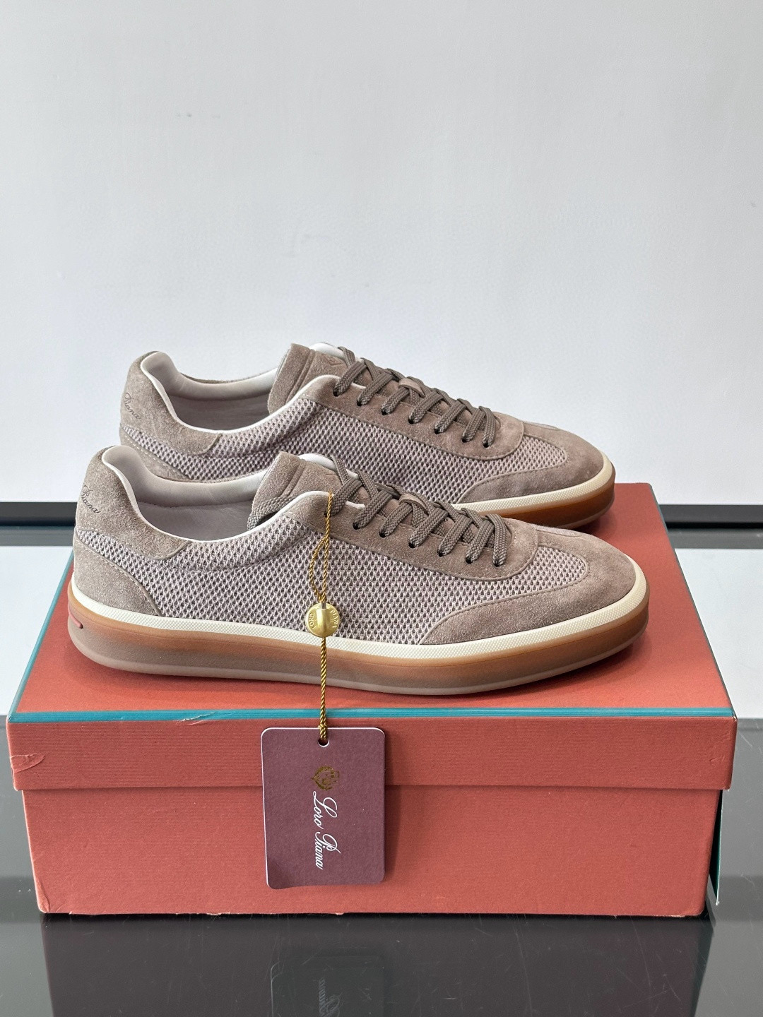 [Loro Piana] 로로피아나 테니스 워크 스니커즈 남성용