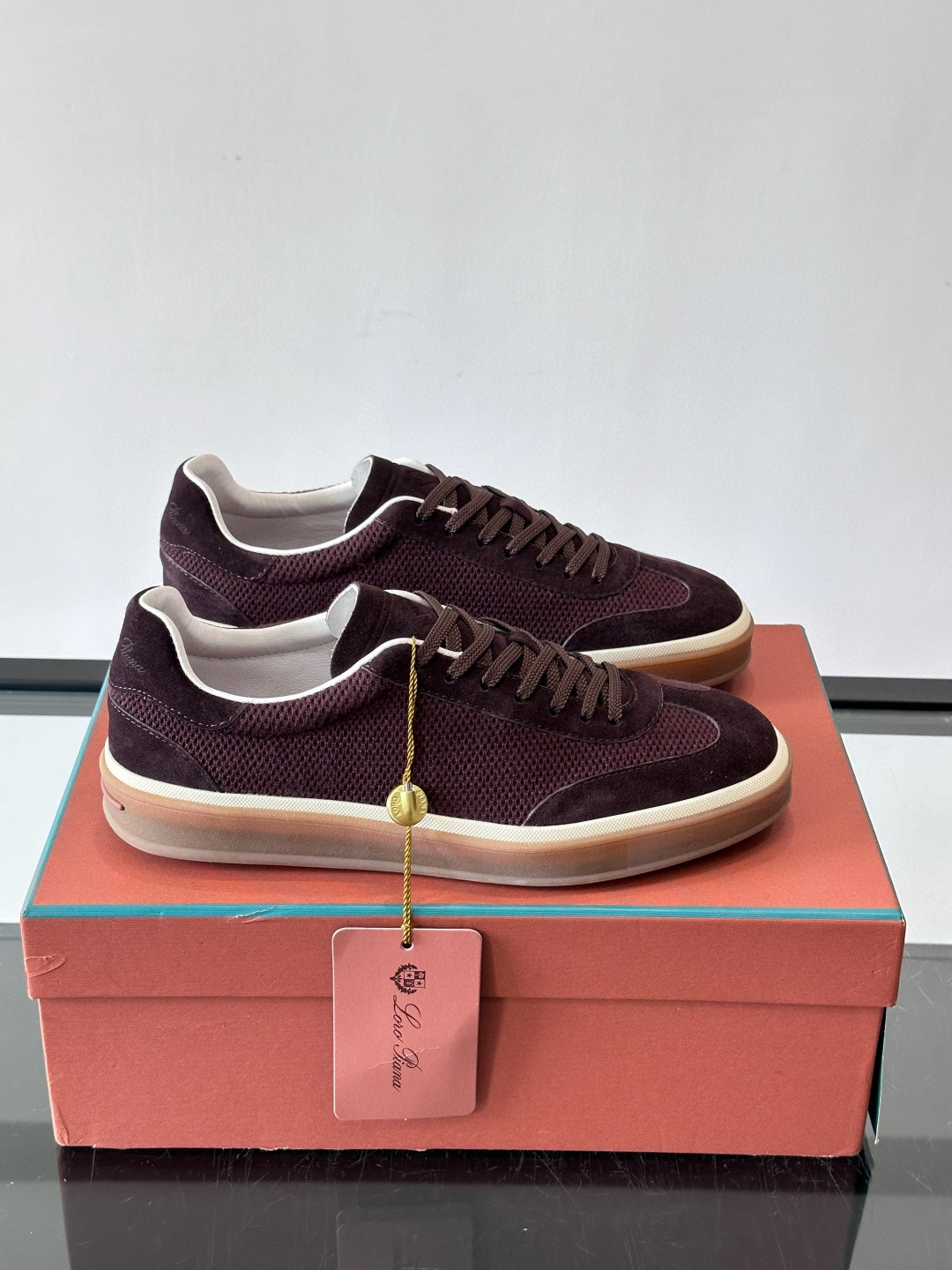 [Loro Piana] 로로피아나 테니스 워크 스니커즈 남성용