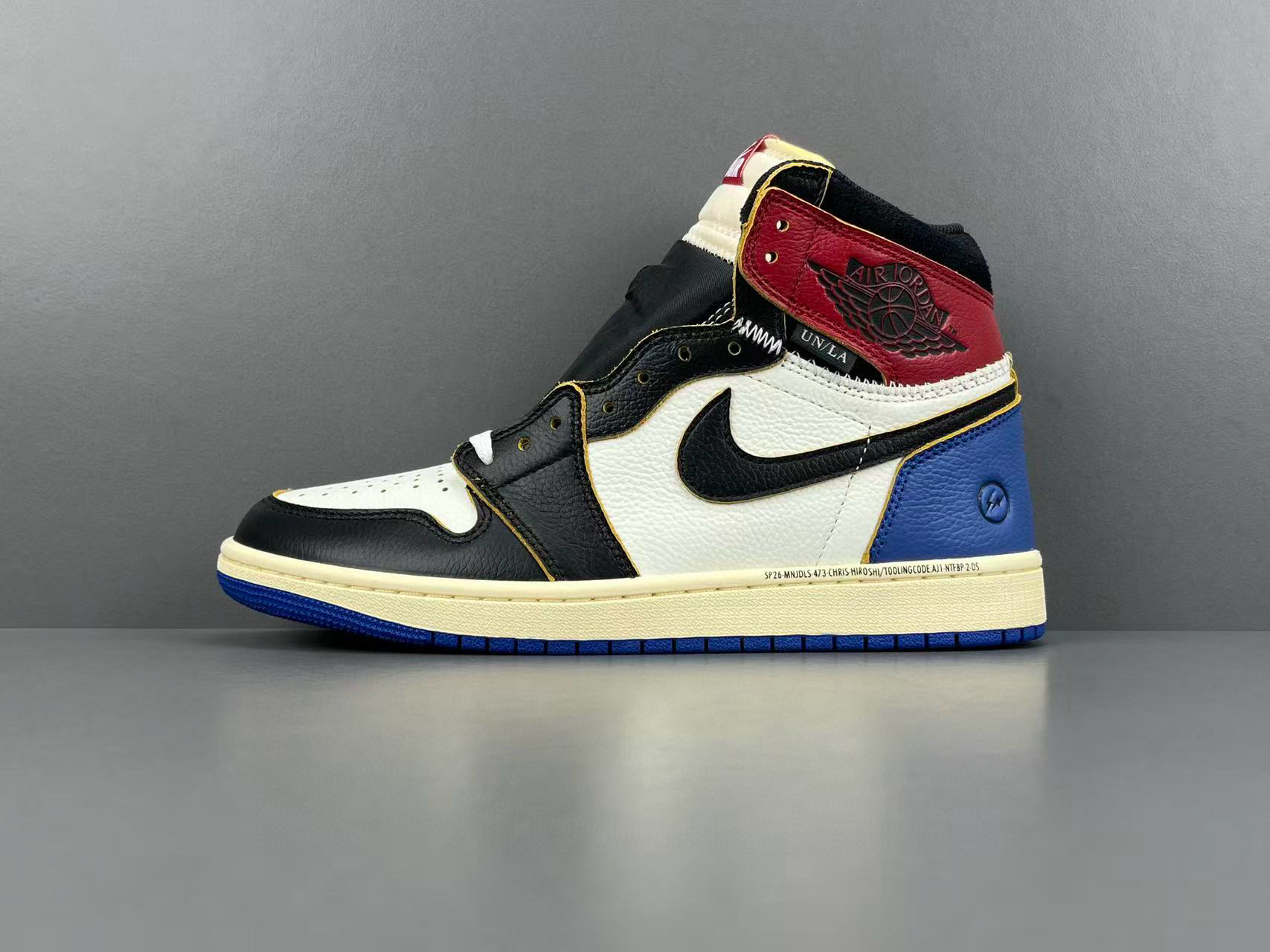 [AIR JORDAN] 프라그먼트 x 유니온 LA x 에어조던1 하이 OG 바시티 레드 IO7847-002 남녀공용 (OG공장)