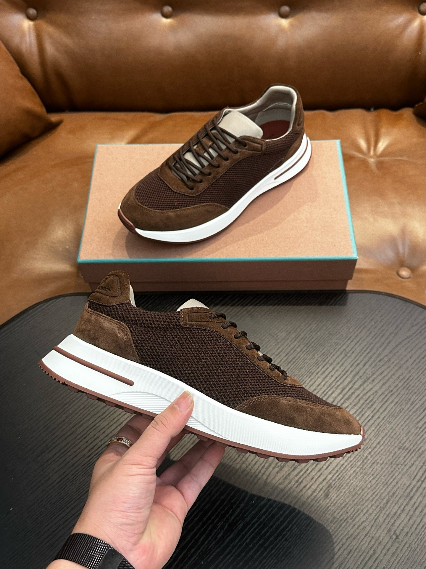 [Loro Piana] 로로피아나 위크앤드 워크 스니커즈 남성용