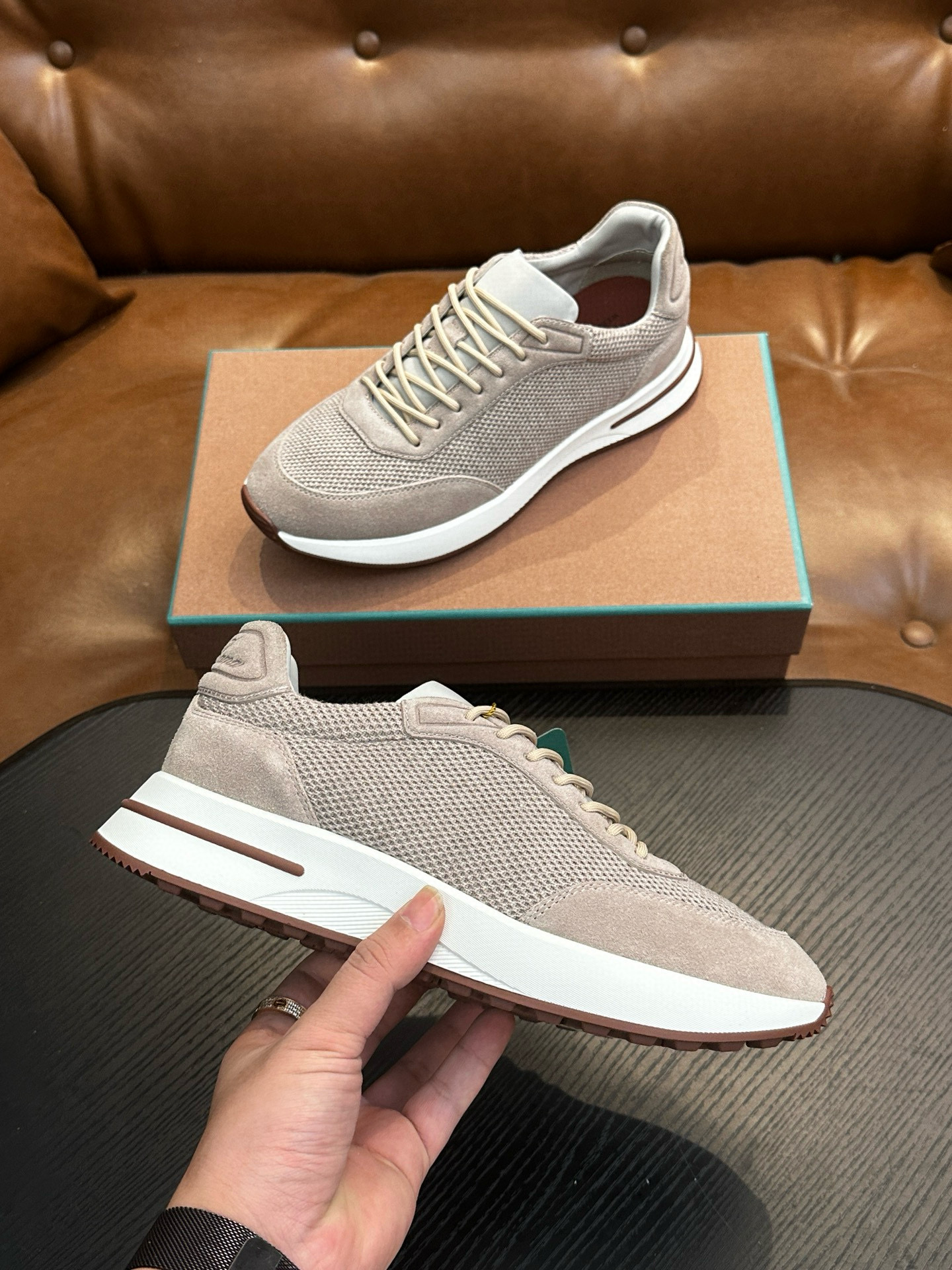 [Loro Piana] 로로피아나 위크앤드 워크 스니커즈 남성용