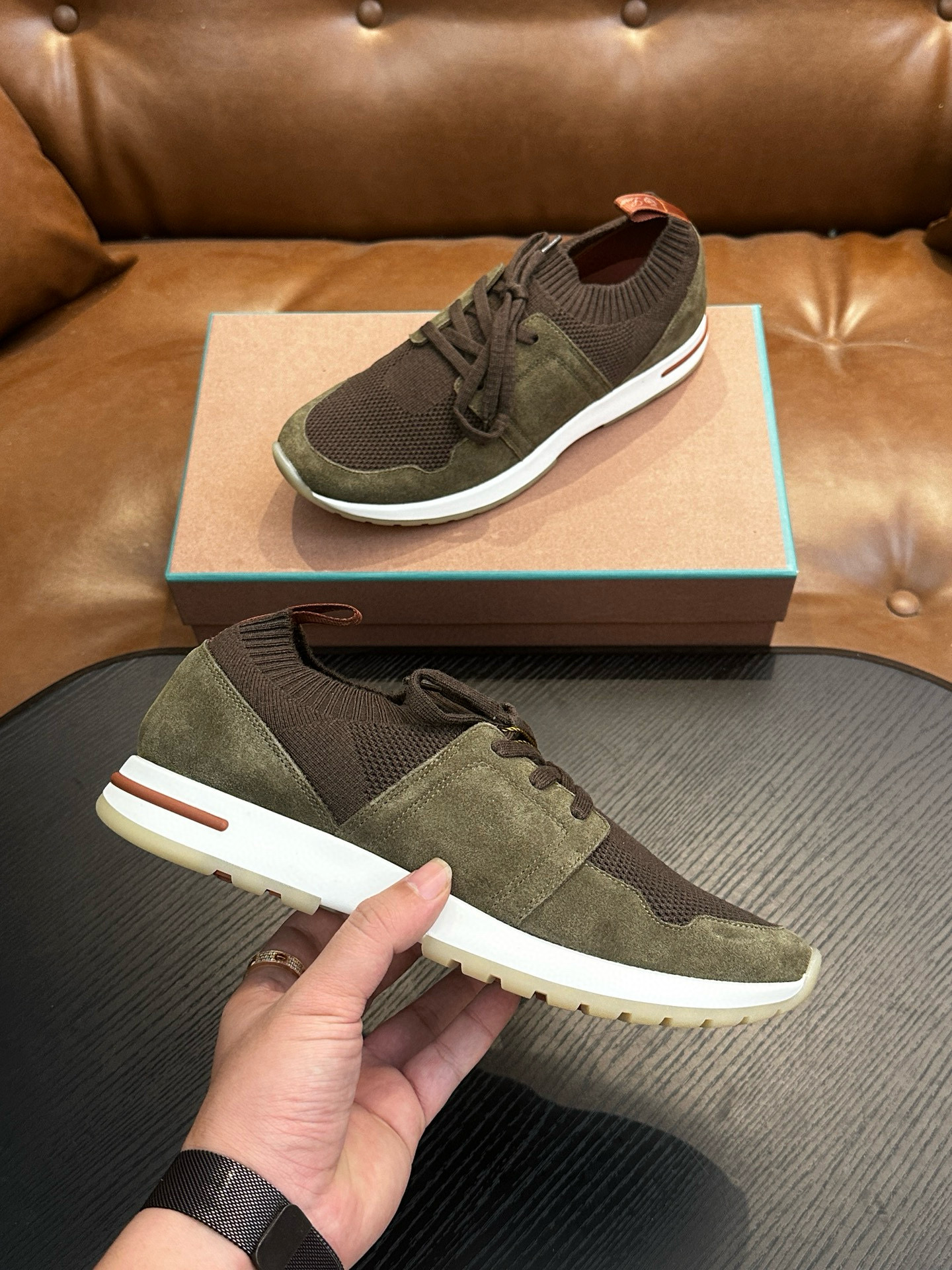 [Loro Piana] 로로피아나 위크앤드 워크 스니커즈 남성용