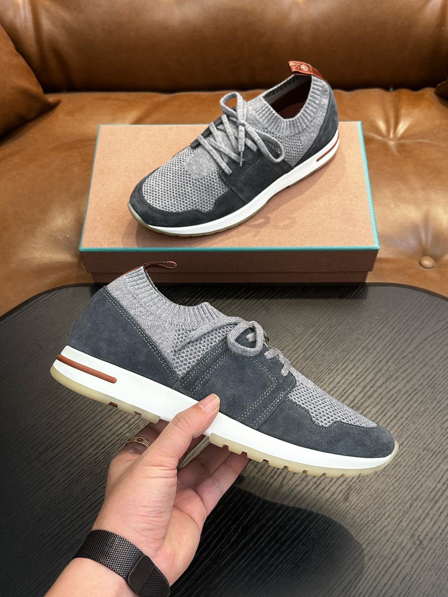 [Loro Piana] 로로피아나 위크앤드 워크 스니커즈 남성용