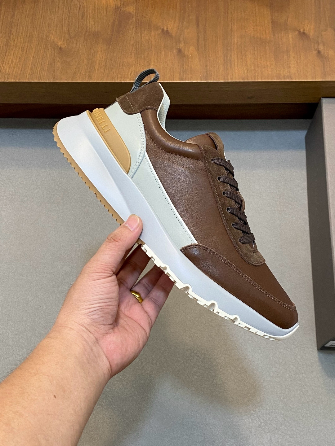 [Brunello Cucinelli] 브루넬로 쿠치넬리 스니커즈 남성용