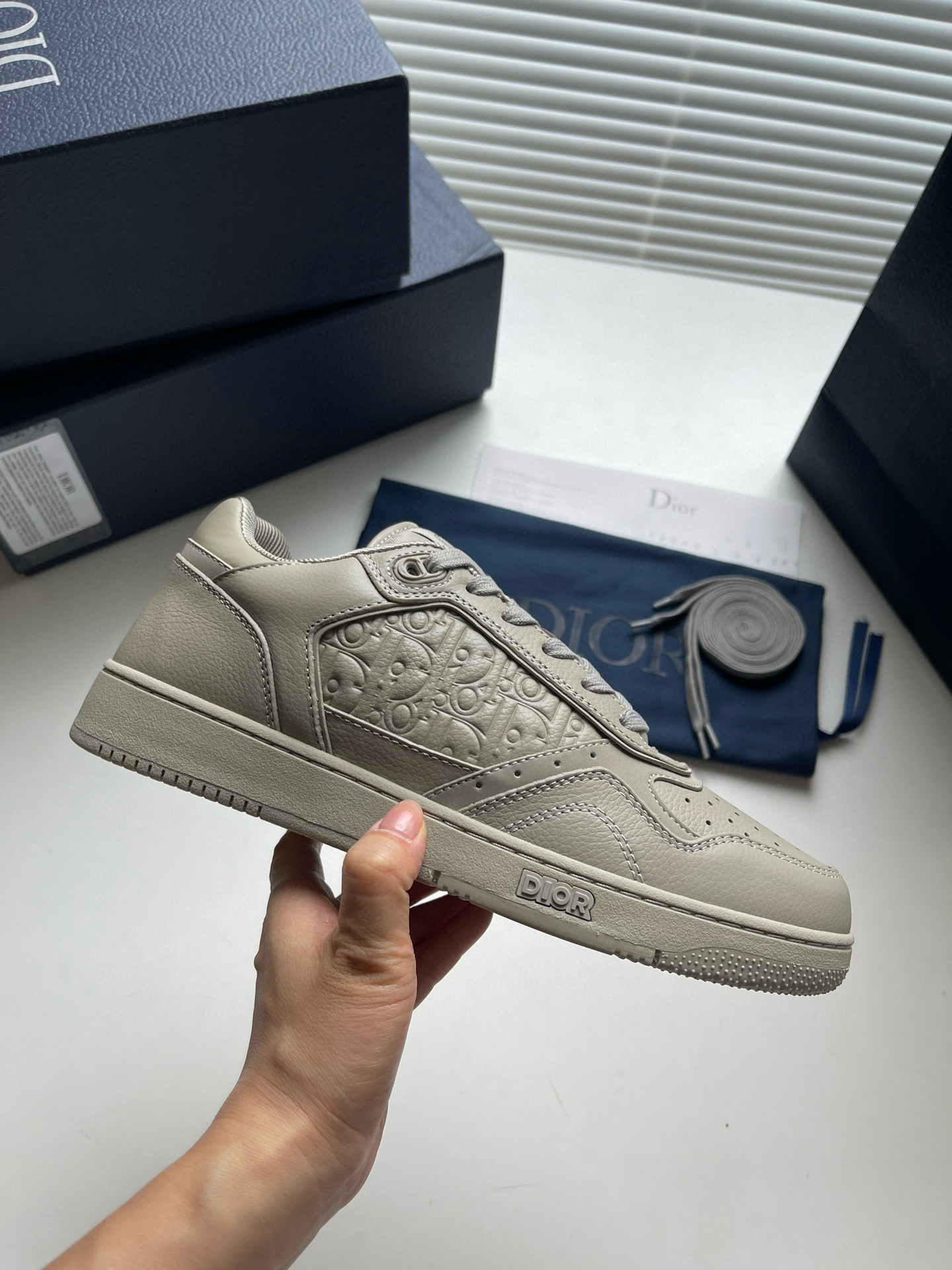 [DIOR] 디올 B27 오블리크 로우 스니커즈 남성용