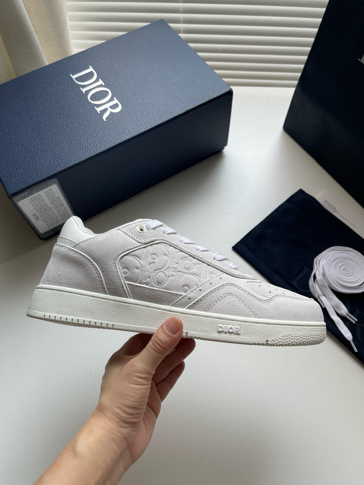 [DIOR] 디올 B27 오블리크 로우 스니커즈 남성용