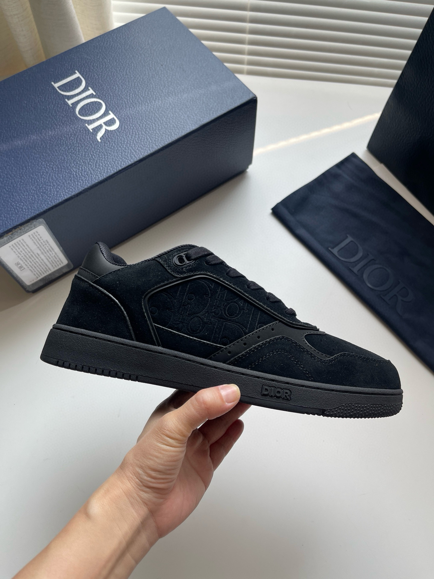 [DIOR] 디올 B27 오블리크 로우 스니커즈 남성용