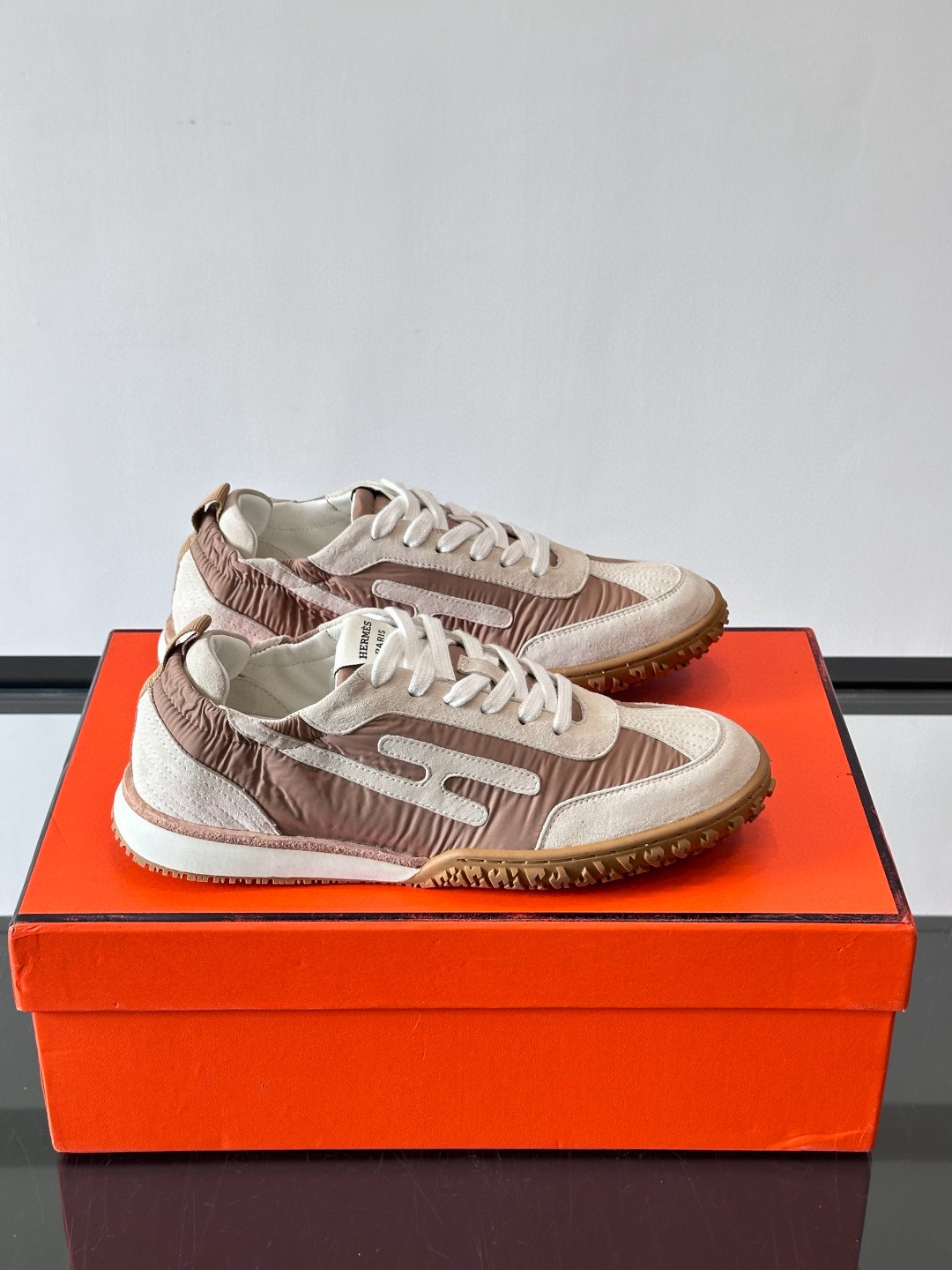 [HERMES] 에르메스 제트 JET 스니커즈 남녀공용