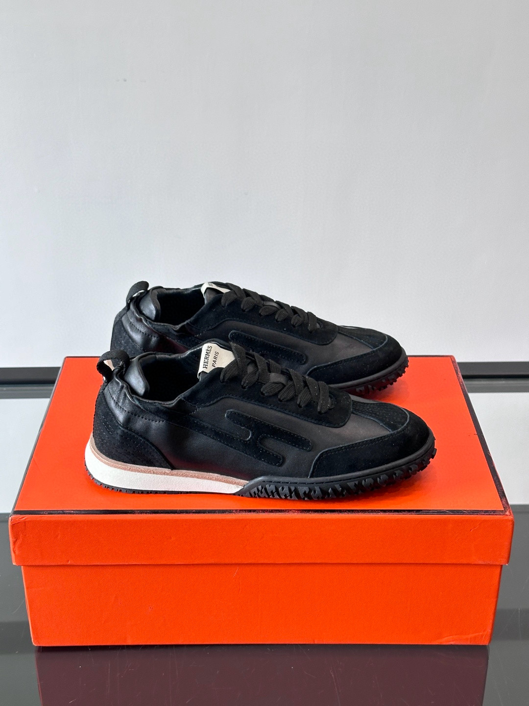[HERMES] 에르메스 제트 JET 스니커즈 남녀공용