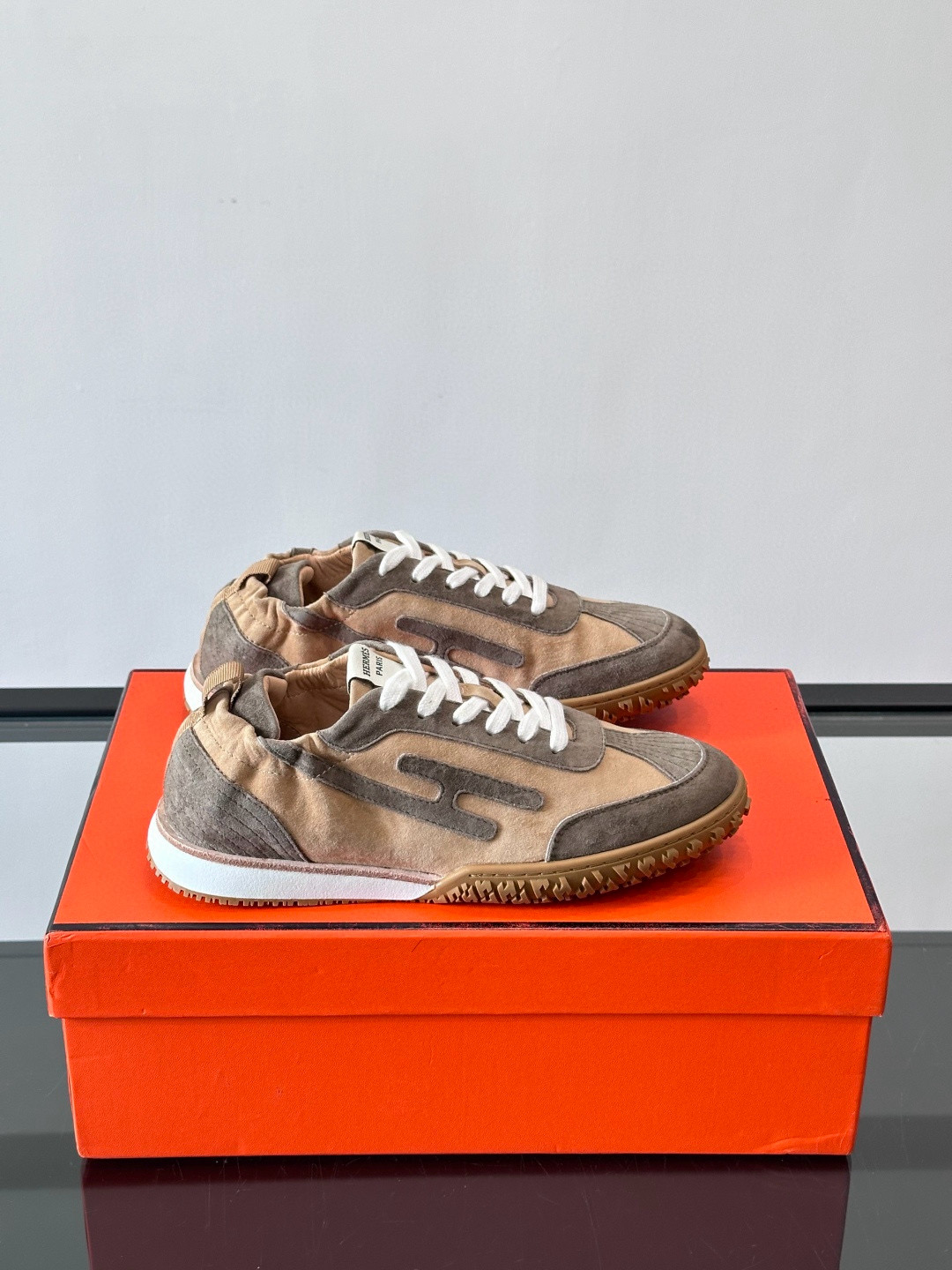 [HERMES] 에르메스 제트 JET 스니커즈 남녀공용