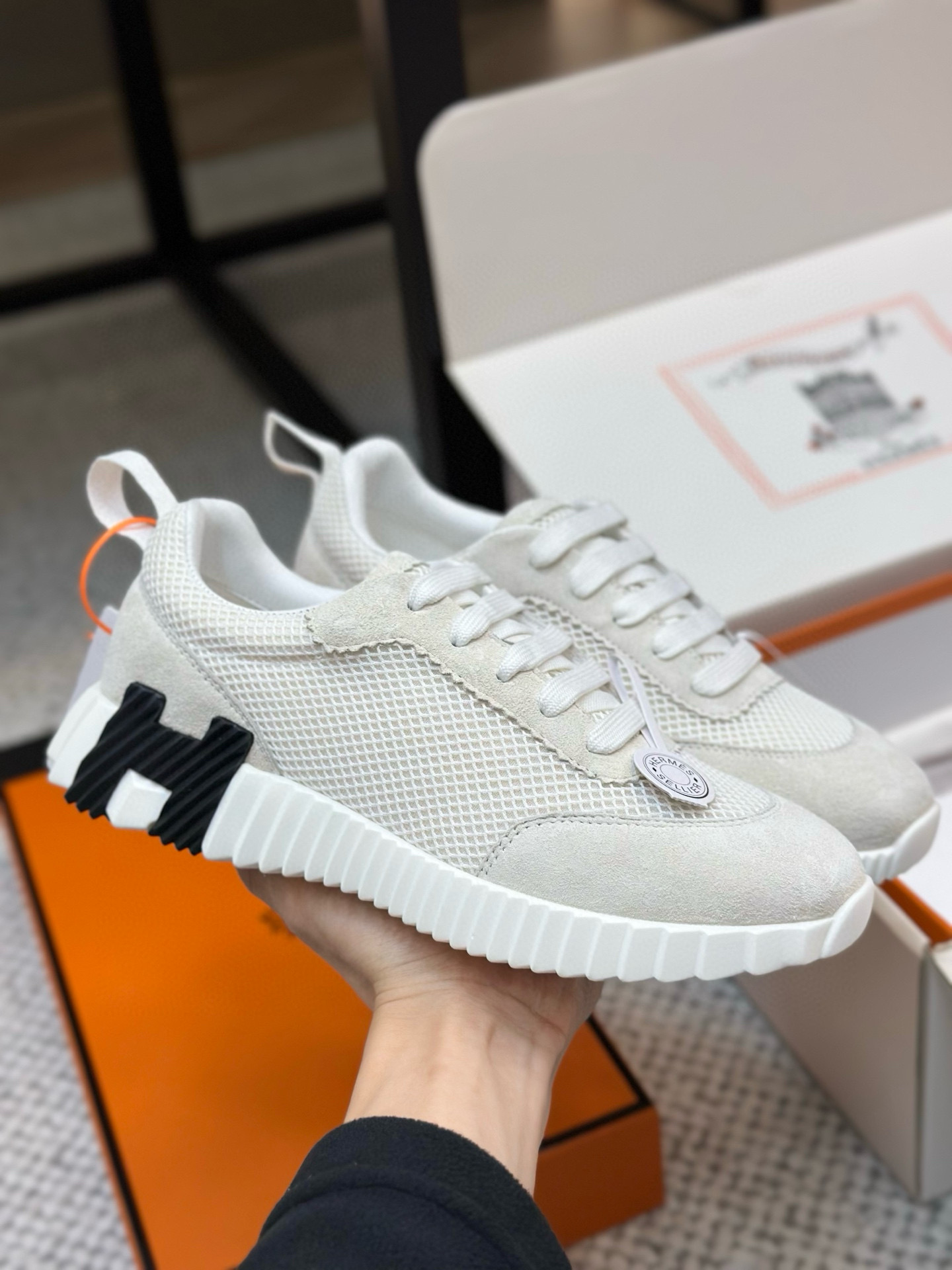 [HERMES] 에르메스 바운싱 스니커즈 남녀공용