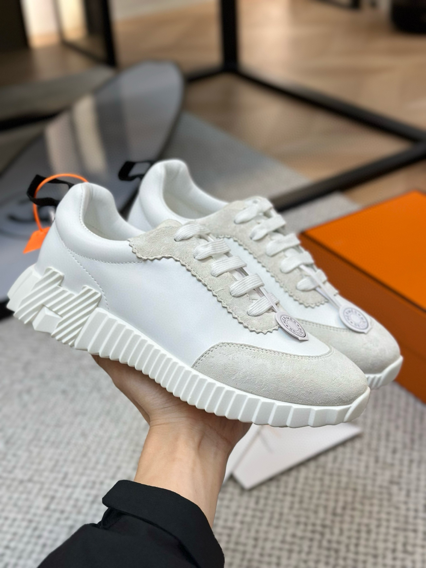 [HERMES] 에르메스 바운싱 스니커즈 남녀공용