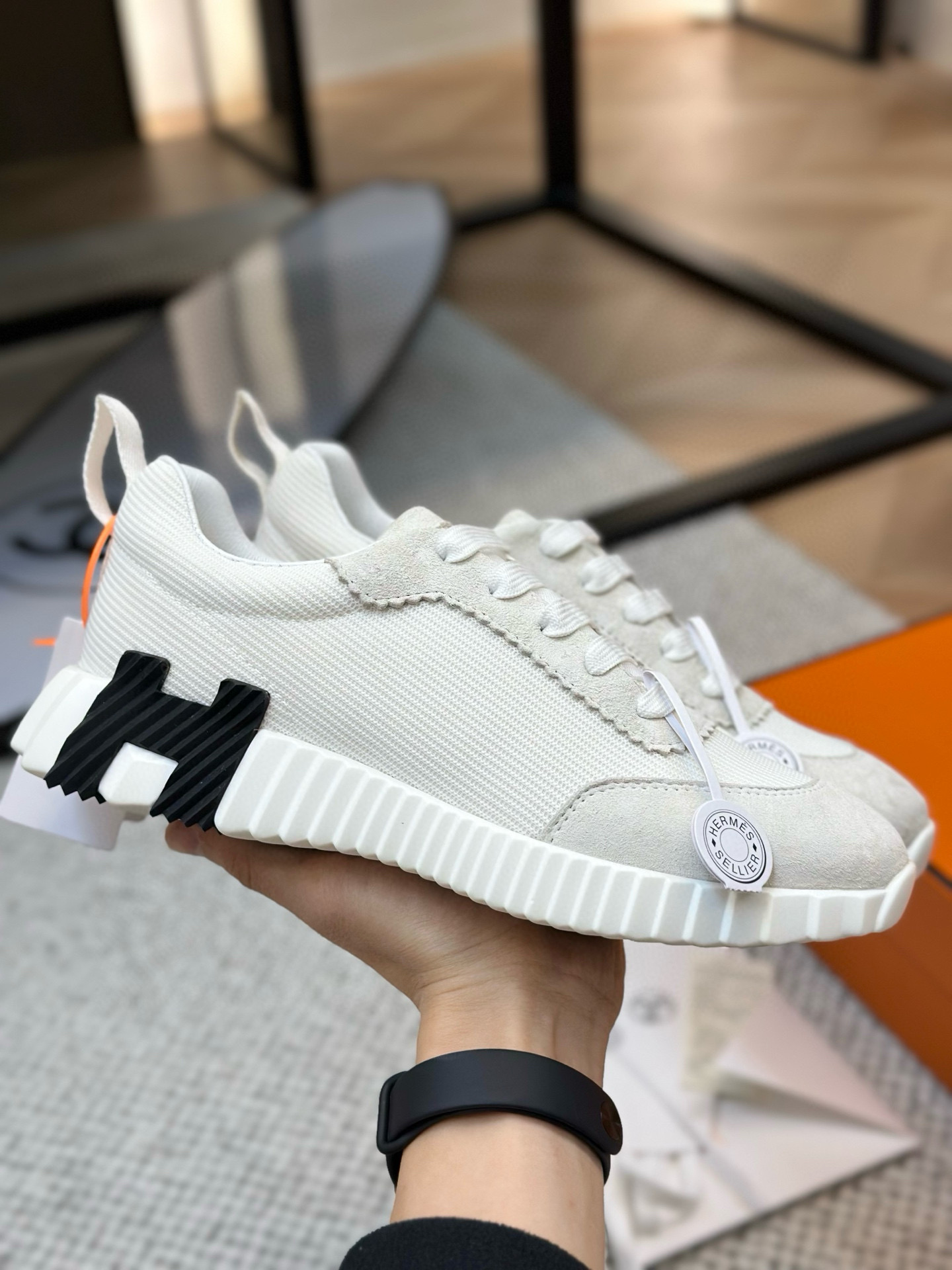 [HERMES] 에르메스 바운싱 스니커즈 남녀공용