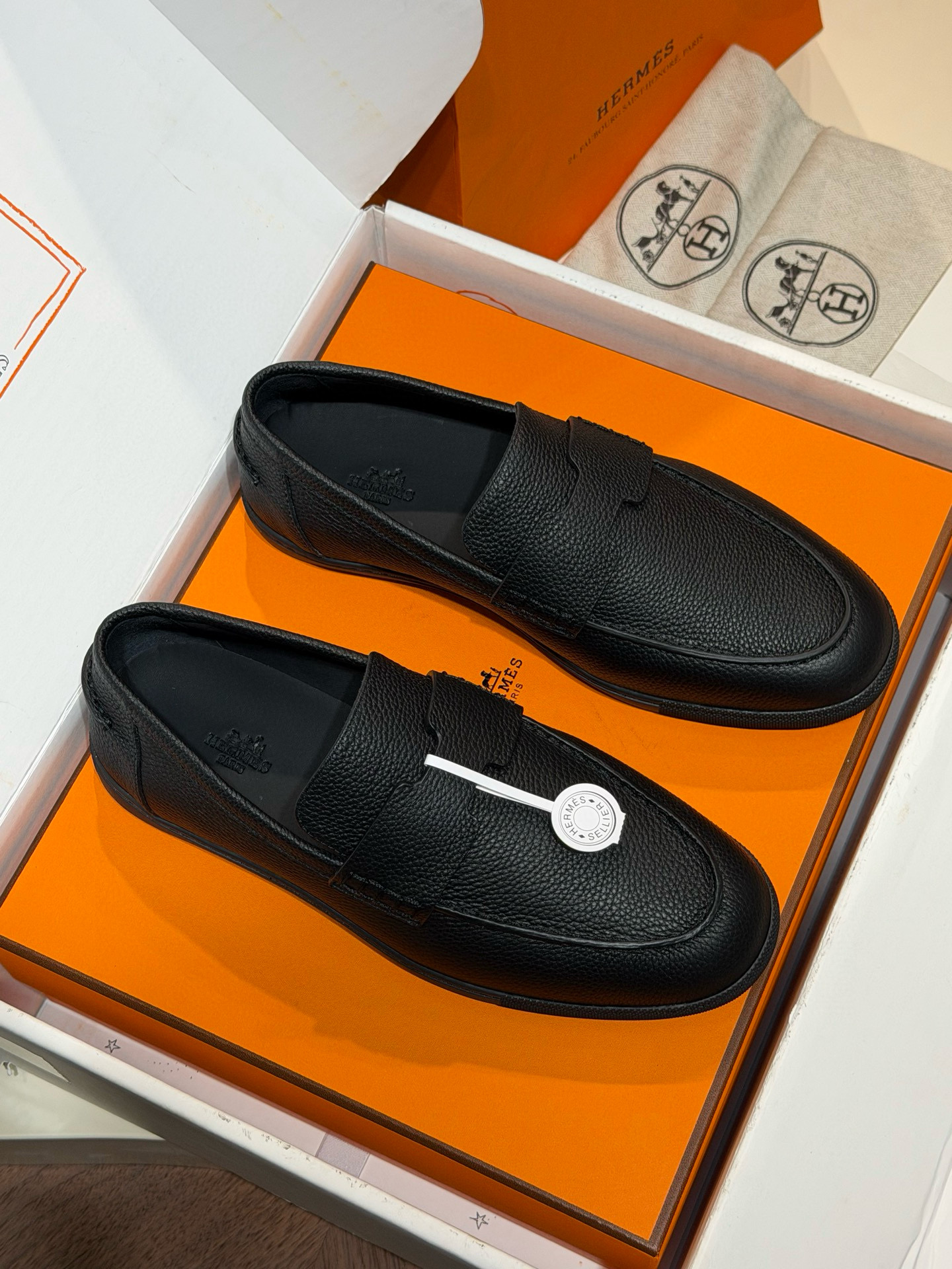 [HERMES] 에르메스 모카신 로퍼 남성용