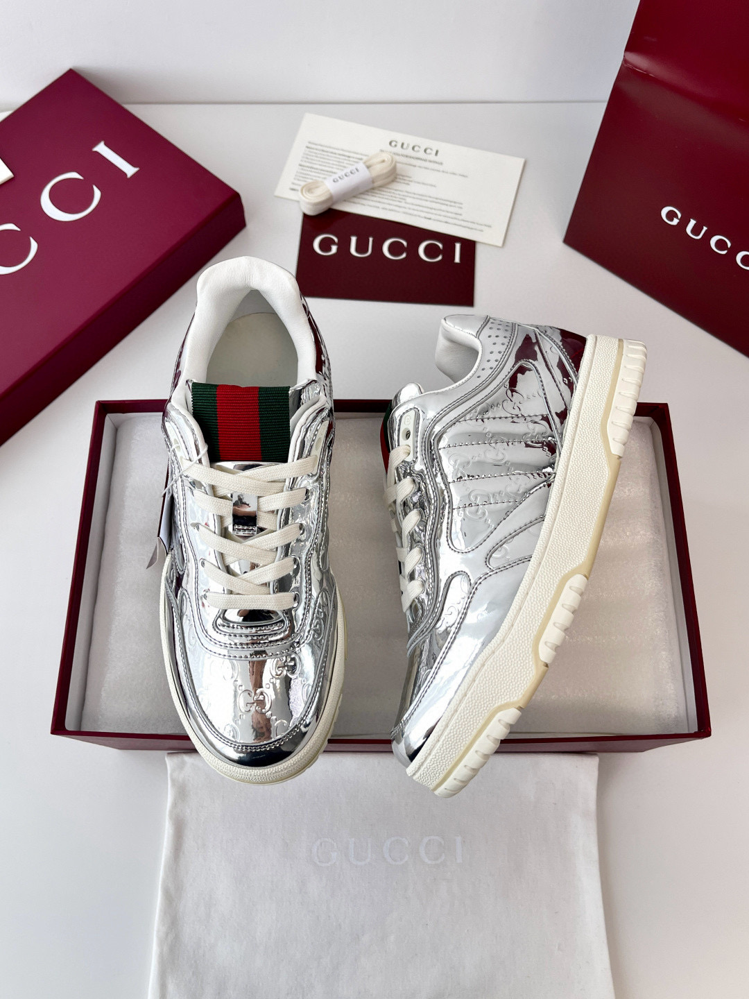 [GUCCI] 구찌 리웹 스니커즈 남녀공용