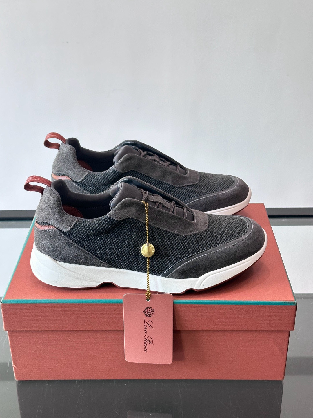 [Loro Piana] 로로피아나 모듈러 워크 스니커즈 남성용