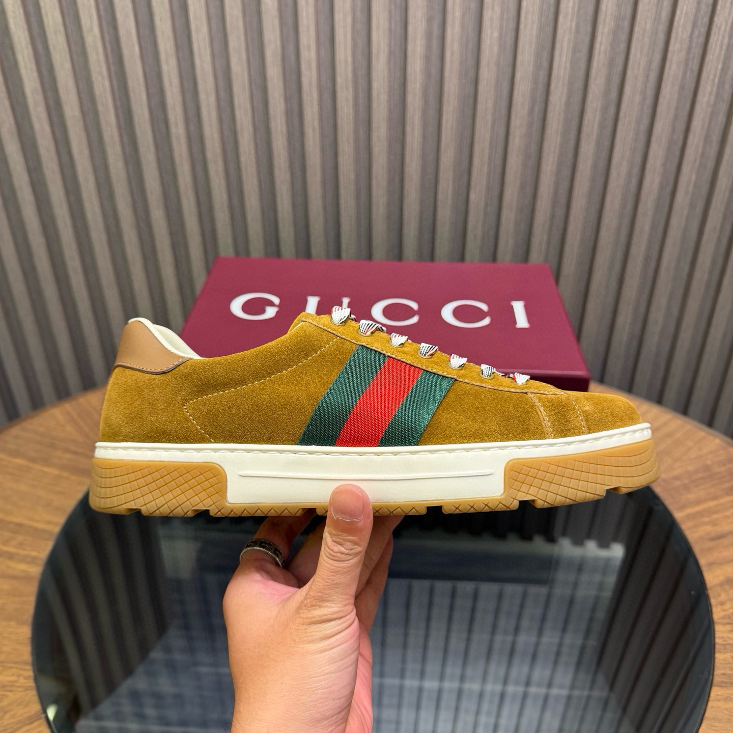 [GUCCI] 구찌 에이스 스니커즈 남녀공용