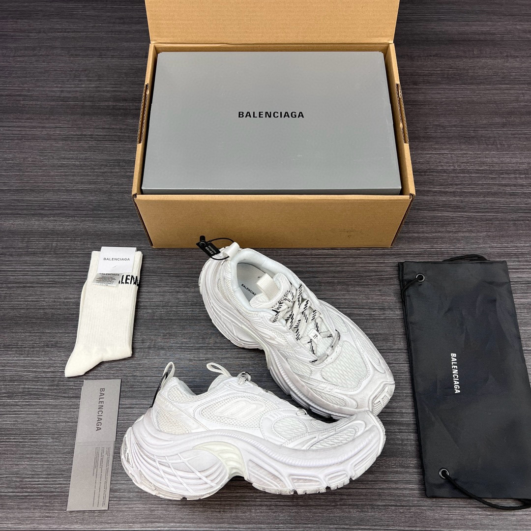 [BALENCIAGA] 발렌시아가 6XL 화이트 스니커즈 남녀공용
