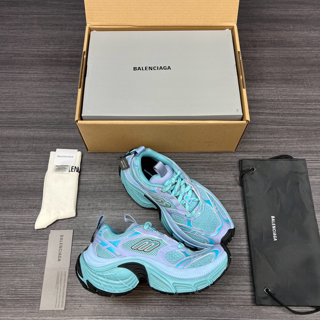 [BALENCIAGA] 발렌시아가 6XL 블루 블랙 스니커즈 남녀공용