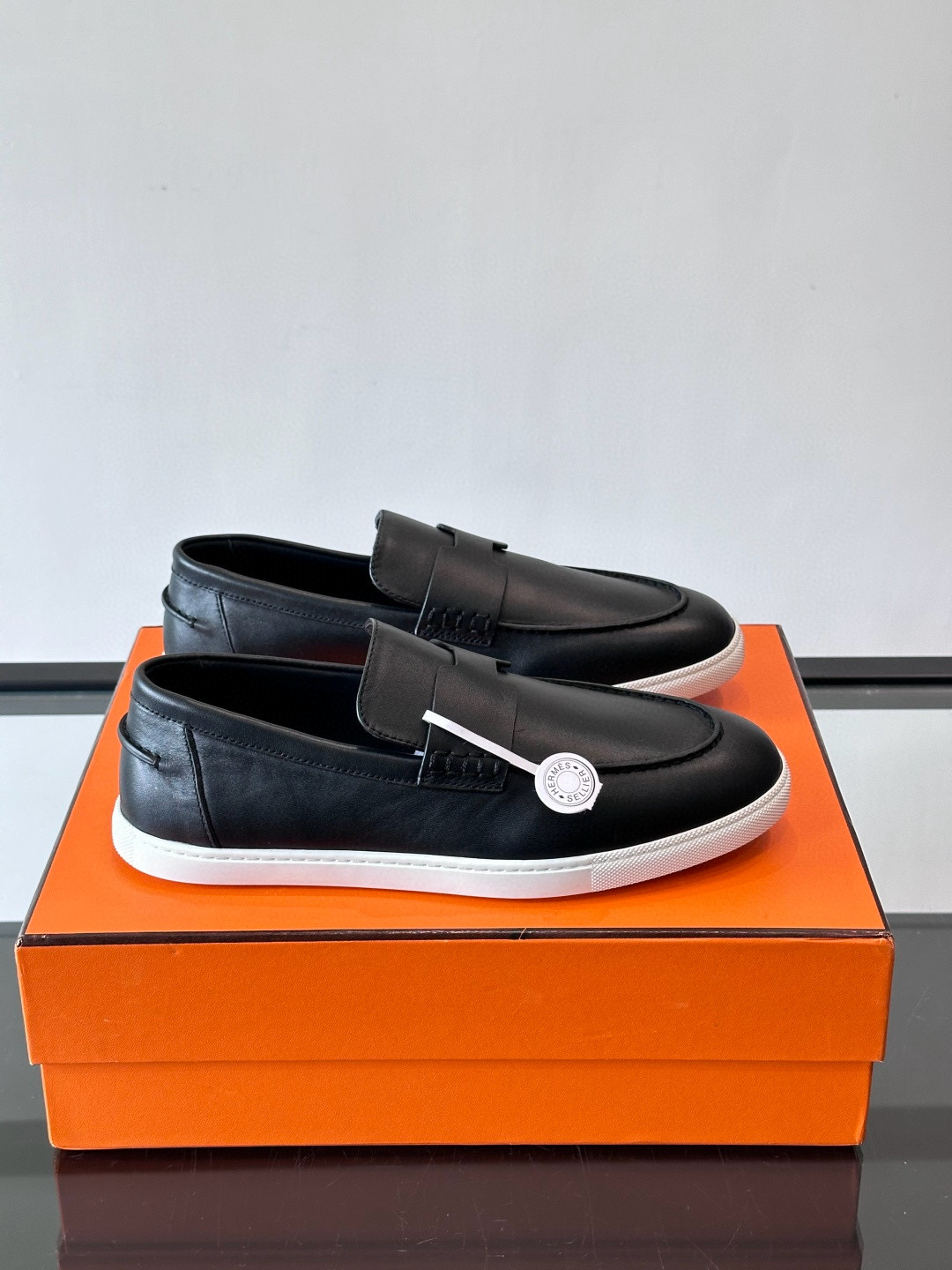 [HERMES] 에르메스 JOB 잡 로퍼 남성용