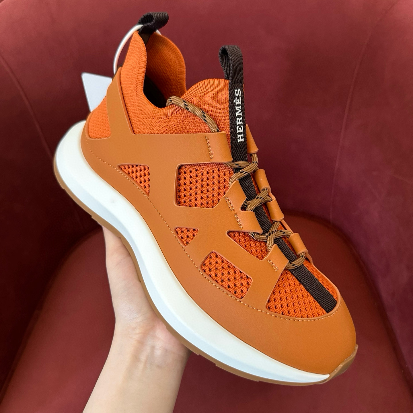 [HERMES] 에르메스 카타나 스니커즈 남성용