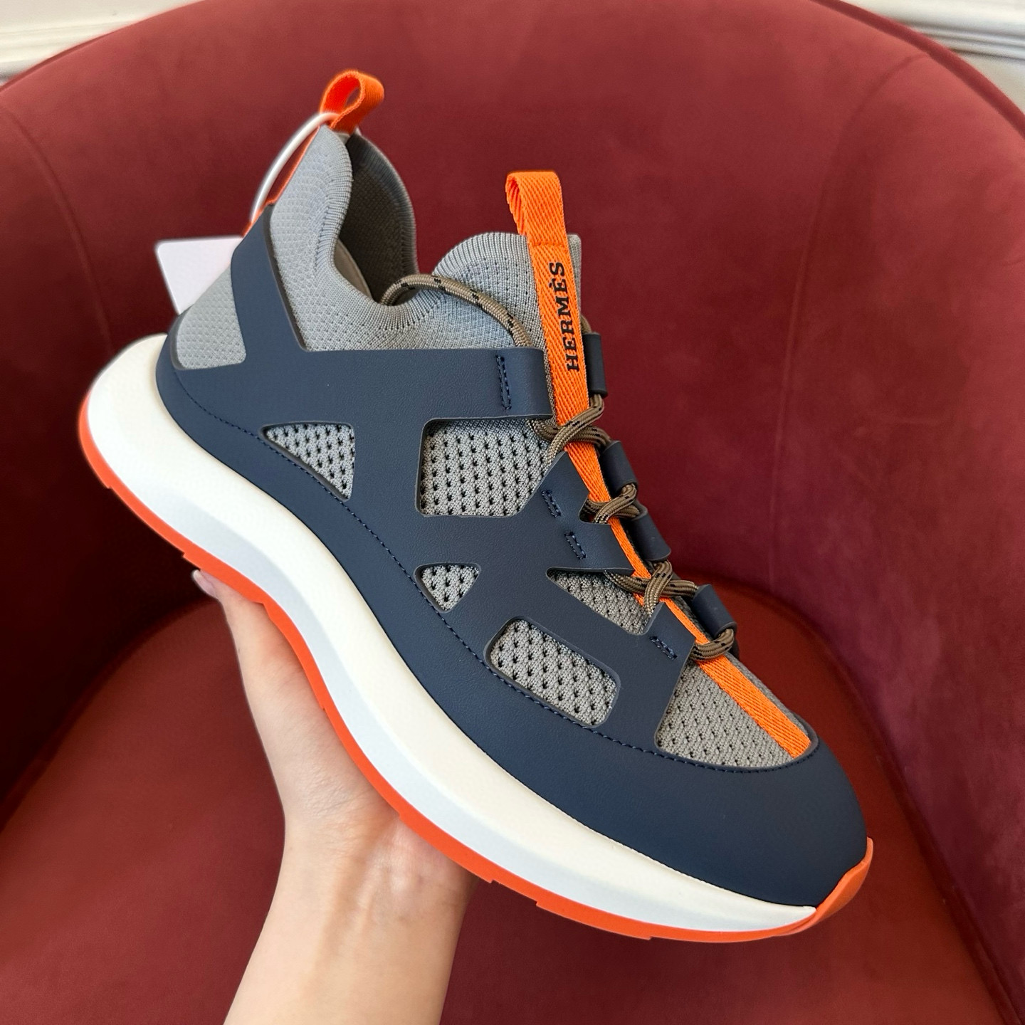 [HERMES] 에르메스 카타나 스니커즈 남성용