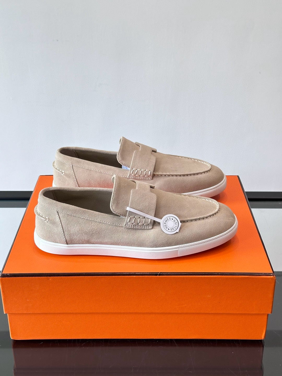 [HERMES] 에르메스 JOB 잡 로퍼 남성용