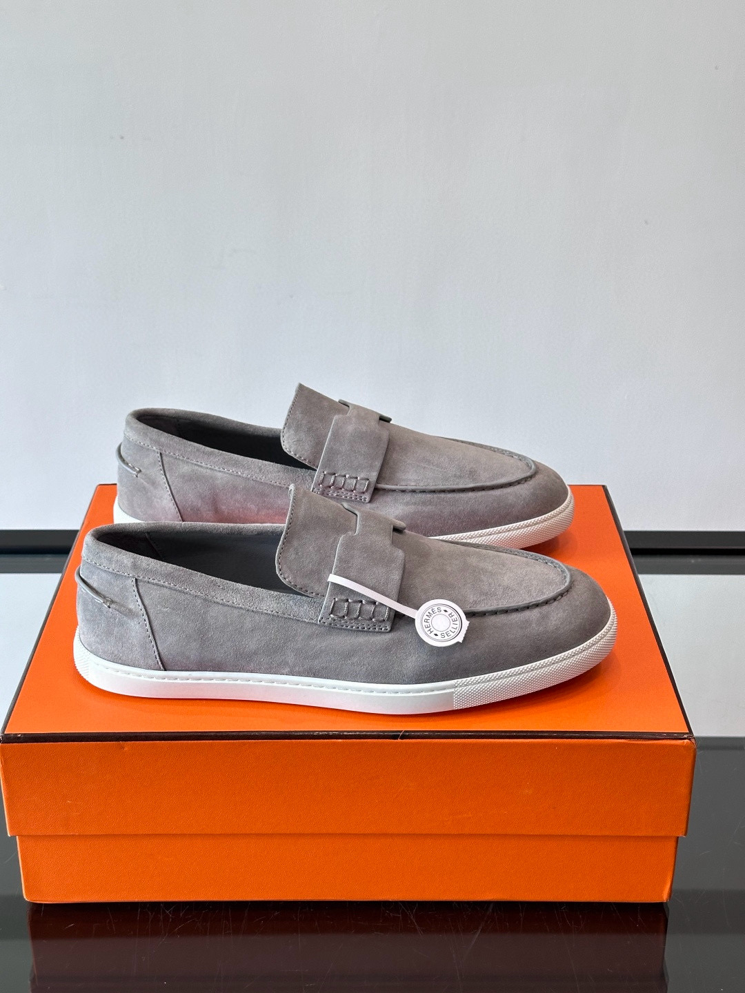 [HERMES] 에르메스 JOB 잡 로퍼 남성용