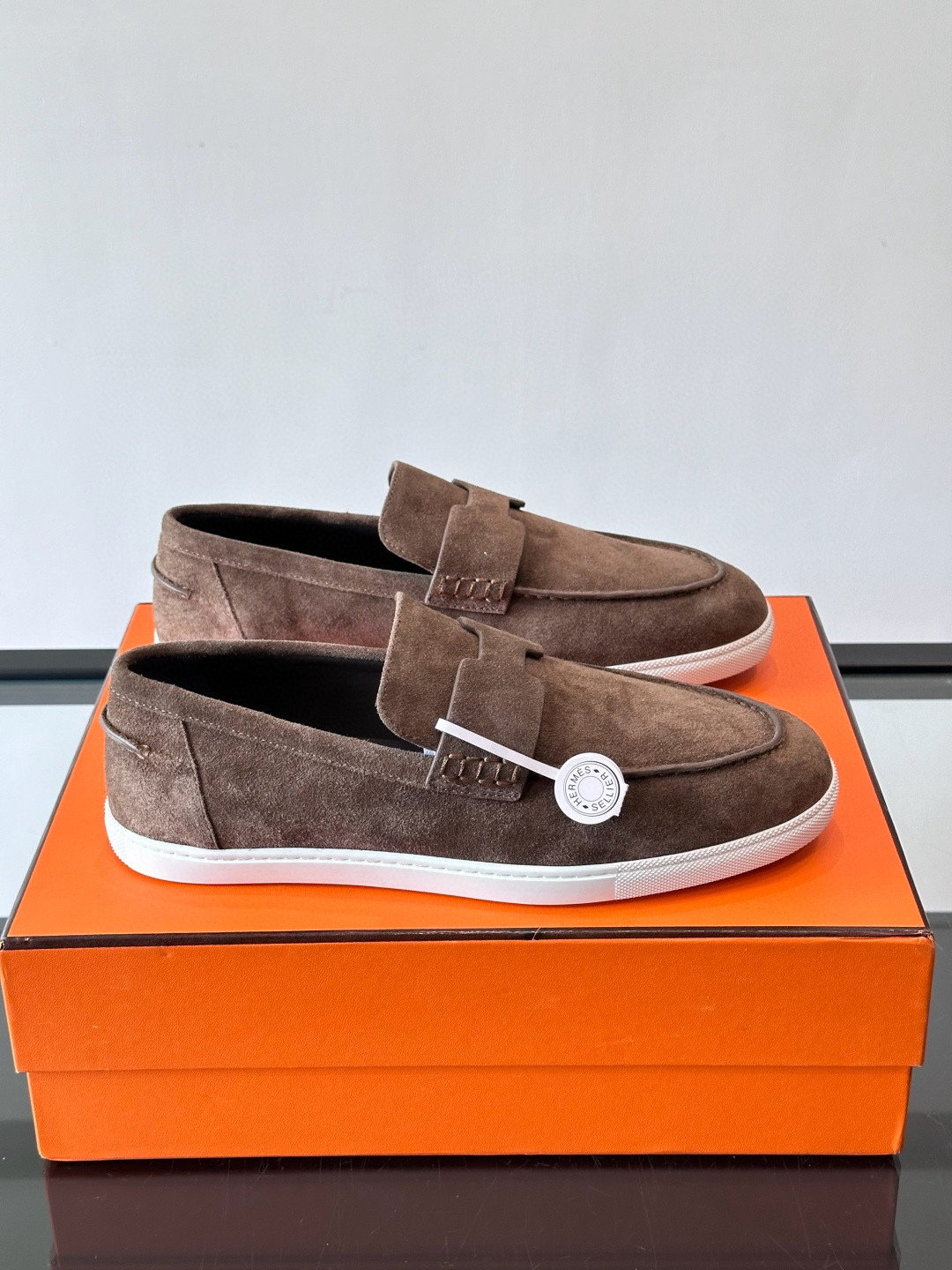 [HERMES] 에르메스 JOB 잡 로퍼 남성용