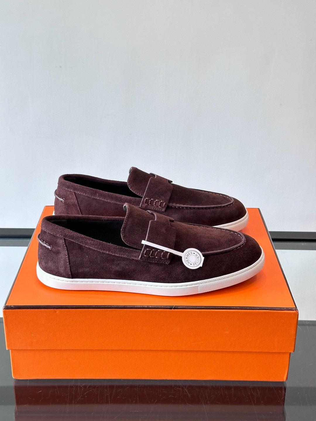 [HERMES] 에르메스 JOB 잡 로퍼 남성용