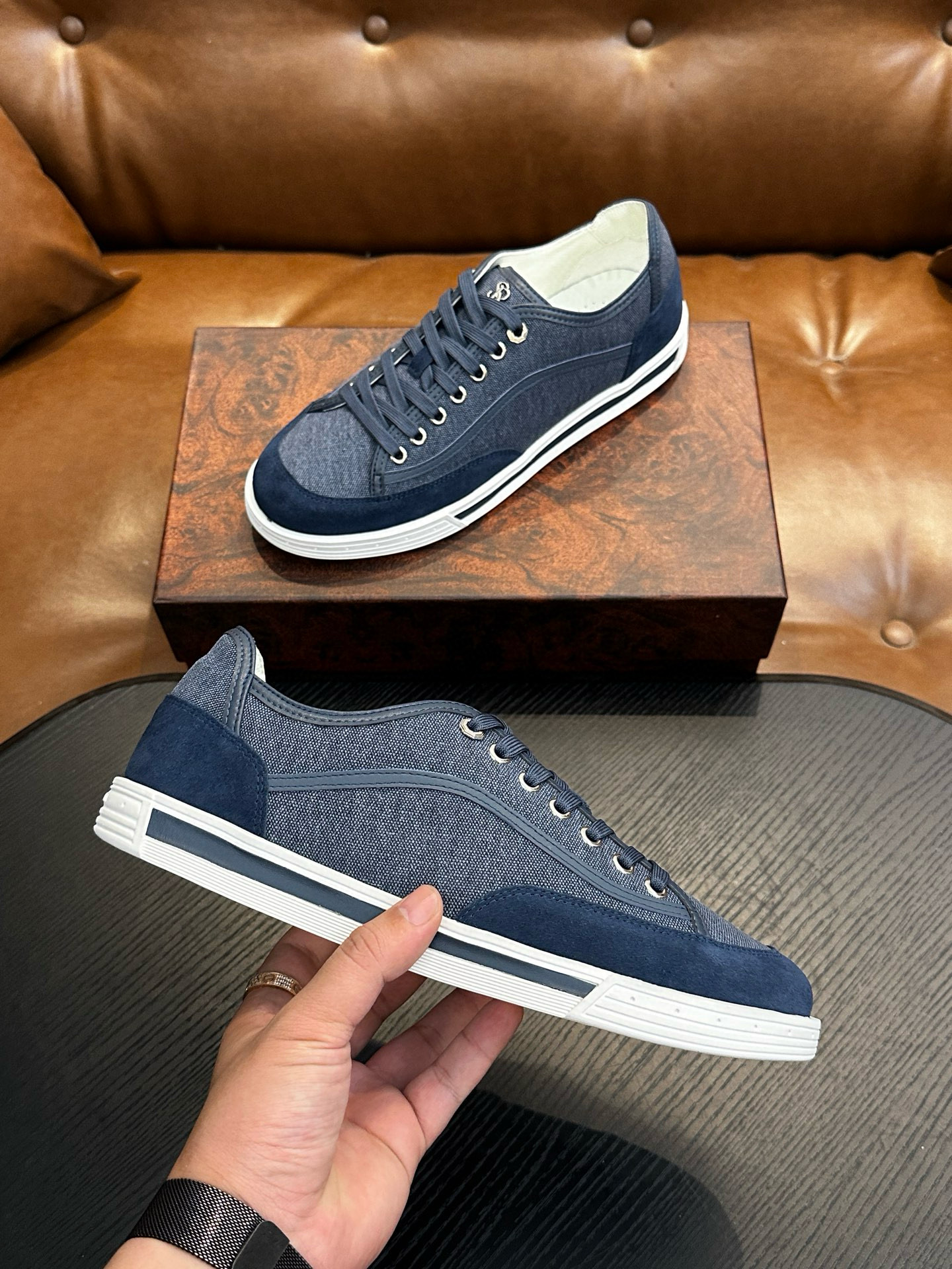 [STEFANO RICCI] 스테파노라치 스니커즈 남성용