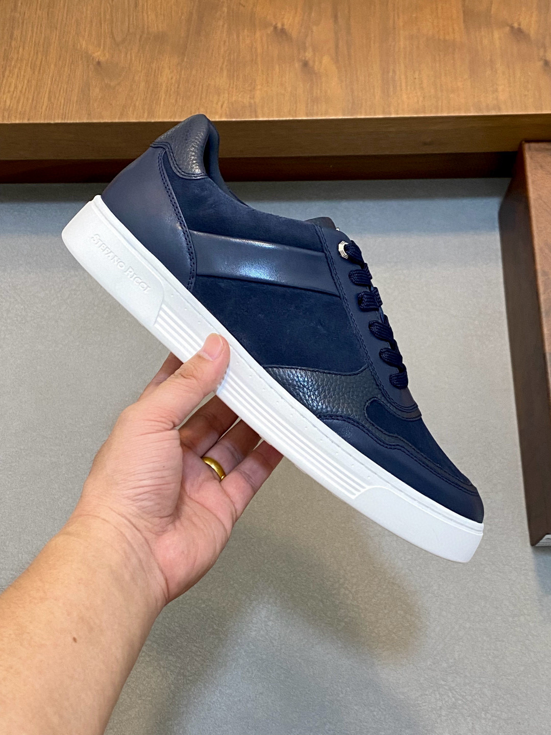 [STEFANO RICCI] 스테파노라치 스니커즈 남성용