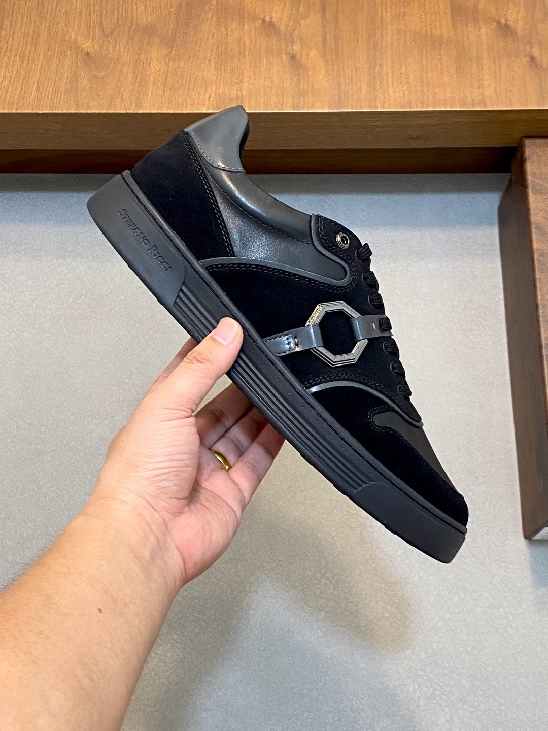 [STEFANO RICCI] 스테파노라치 스니커즈 남성용