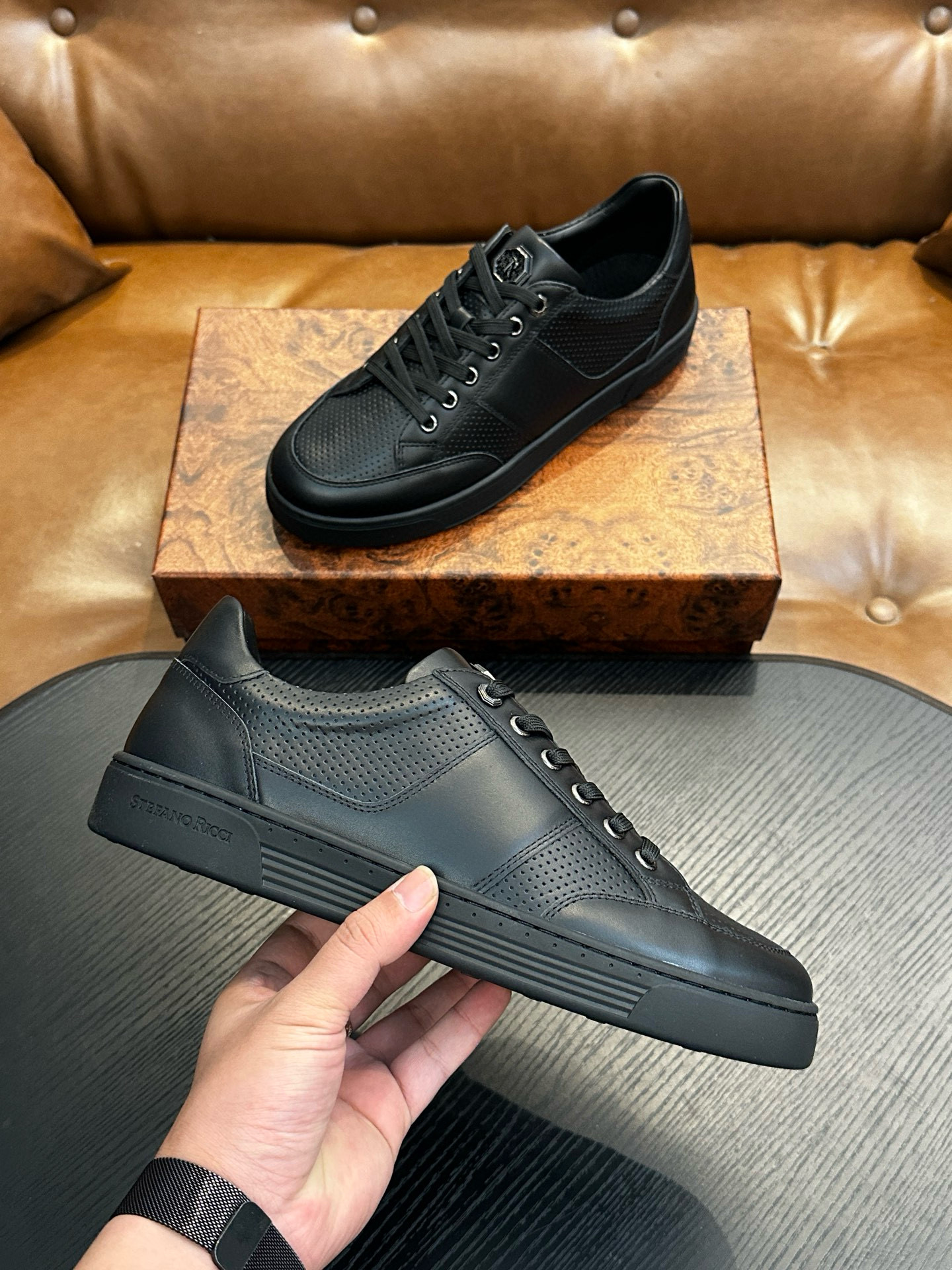 [STEFANO RICCI] 스테파노라치 스니커즈 남성용