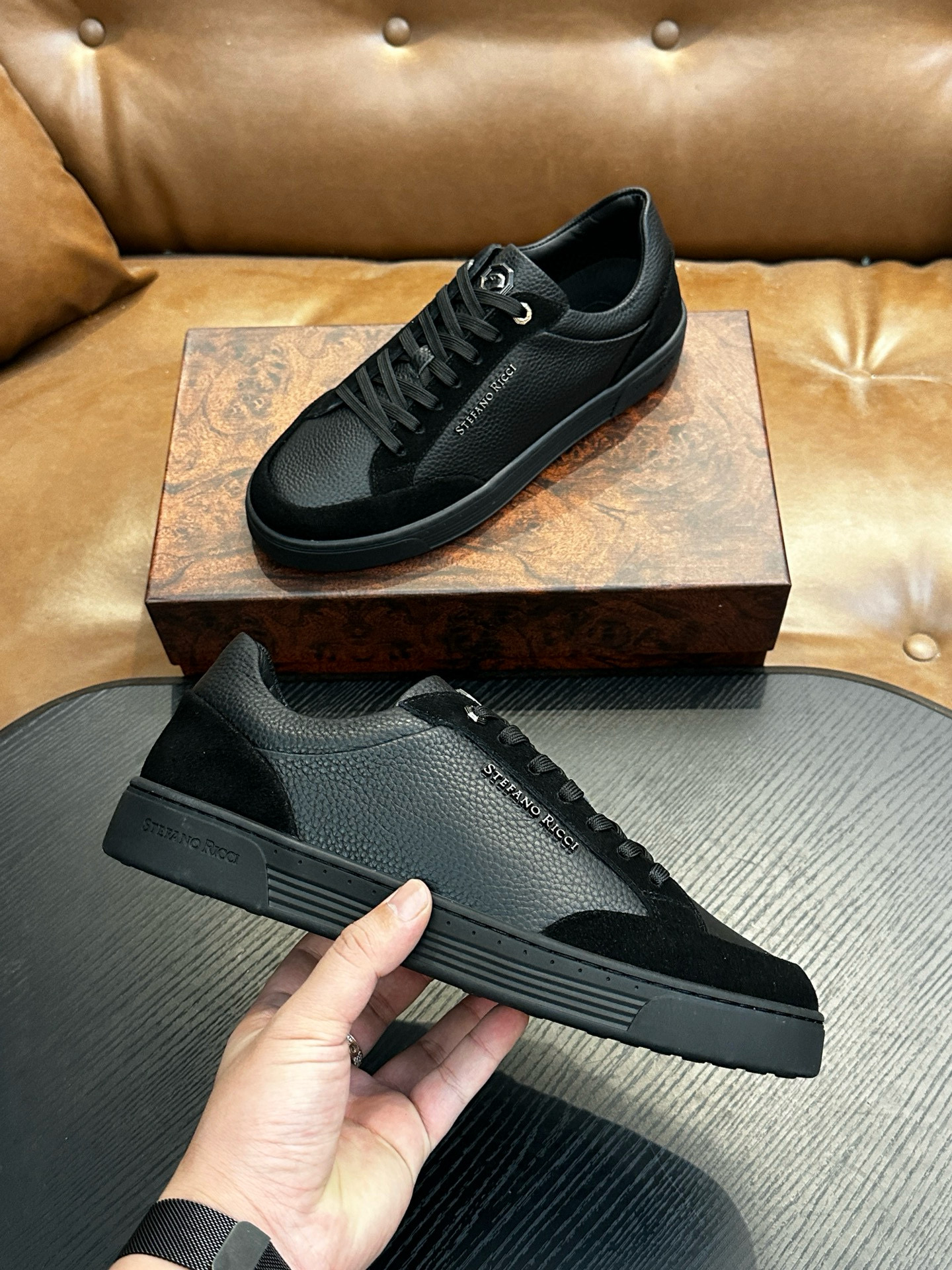 [STEFANO RICCI] 스테파노라치 스니커즈 남성용