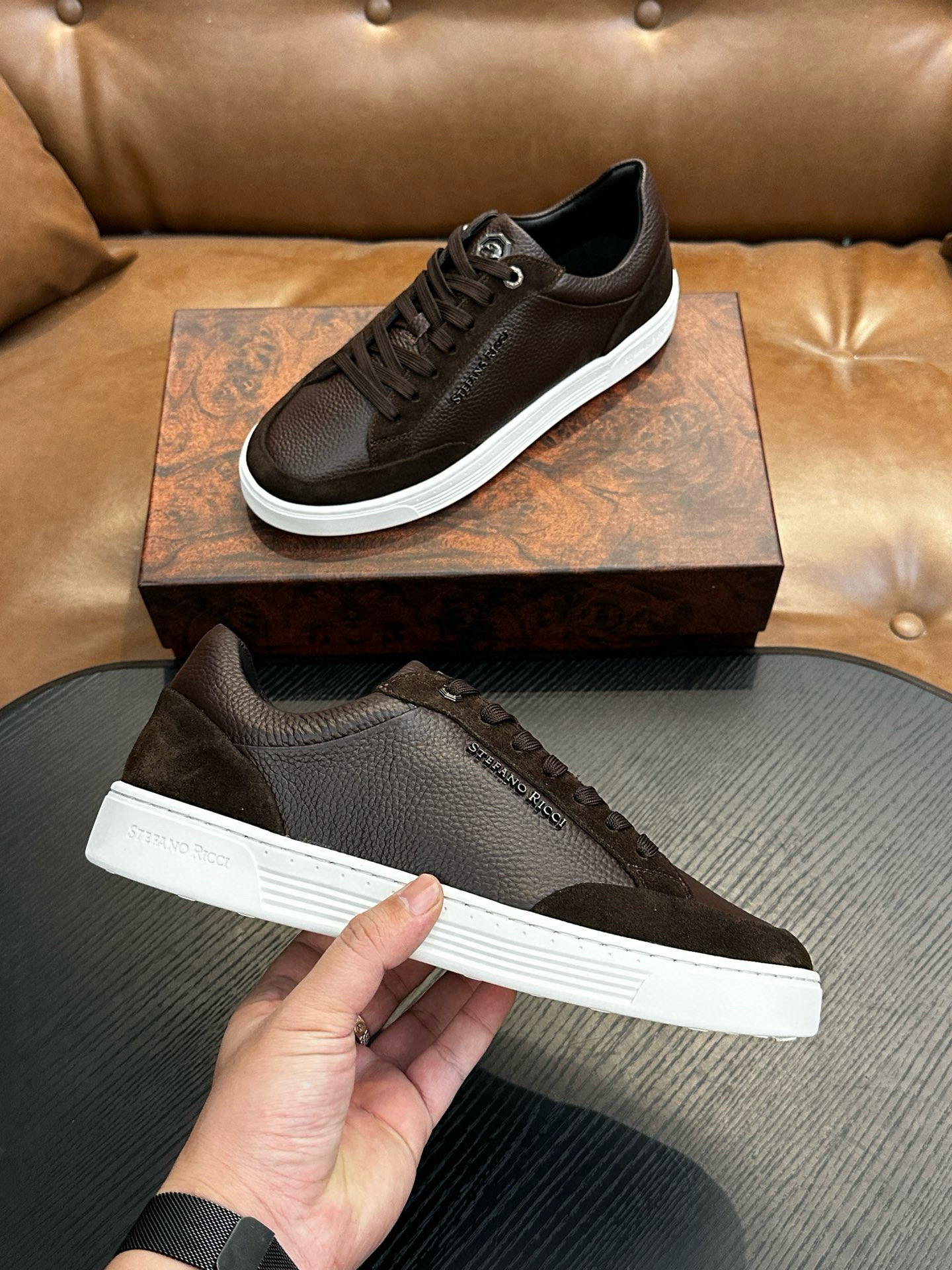 [STEFANO RICCI] 스테파노라치 스니커즈 남성용
