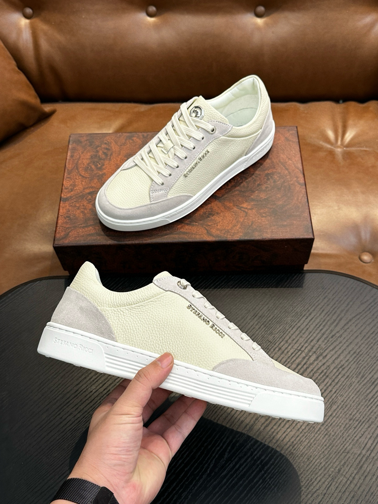 [STEFANO RICCI] 스테파노라치 스니커즈 남성용