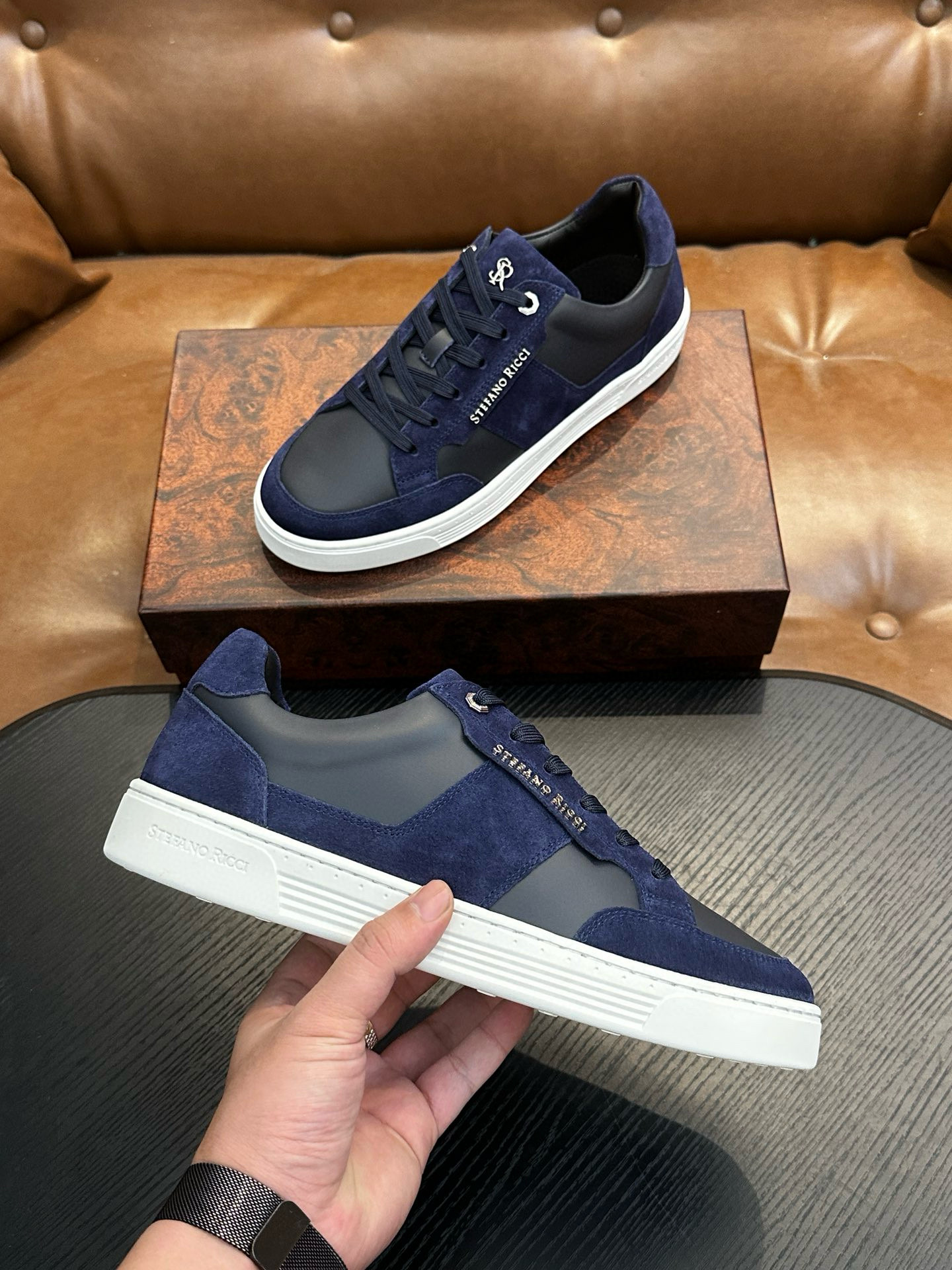 [STEFANO RICCI] 스테파노ㅍ치 스니커즈 남성용