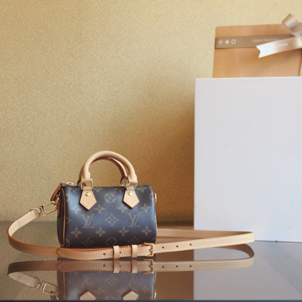 [LOUIS VUITTON] 루이비통 나노 스피디 모노그램 M81085