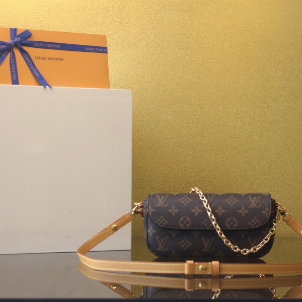 [LOUIS VUITTON] 루이비통 미니백 월릿 온 체인 아이비 모노그램 M81911