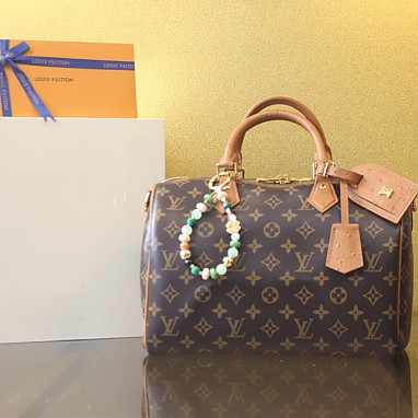 [LOUIS VUITTON] 루이비통 스피디 소프트 30 보호 모노그램 N87212