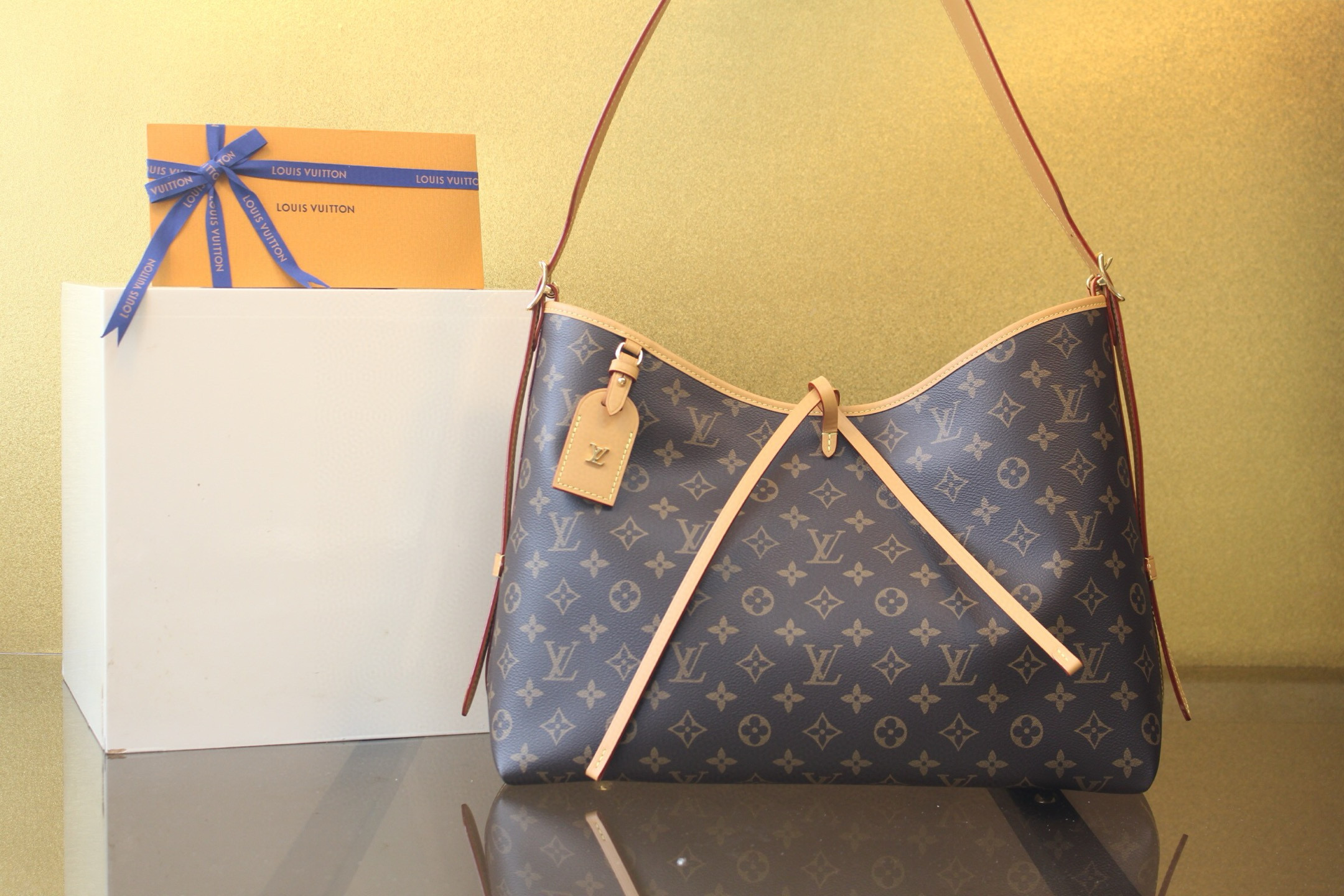 [LOUIS VUITTON] 루이비통 캐리올 MM 모노그램 숄더백 M46197