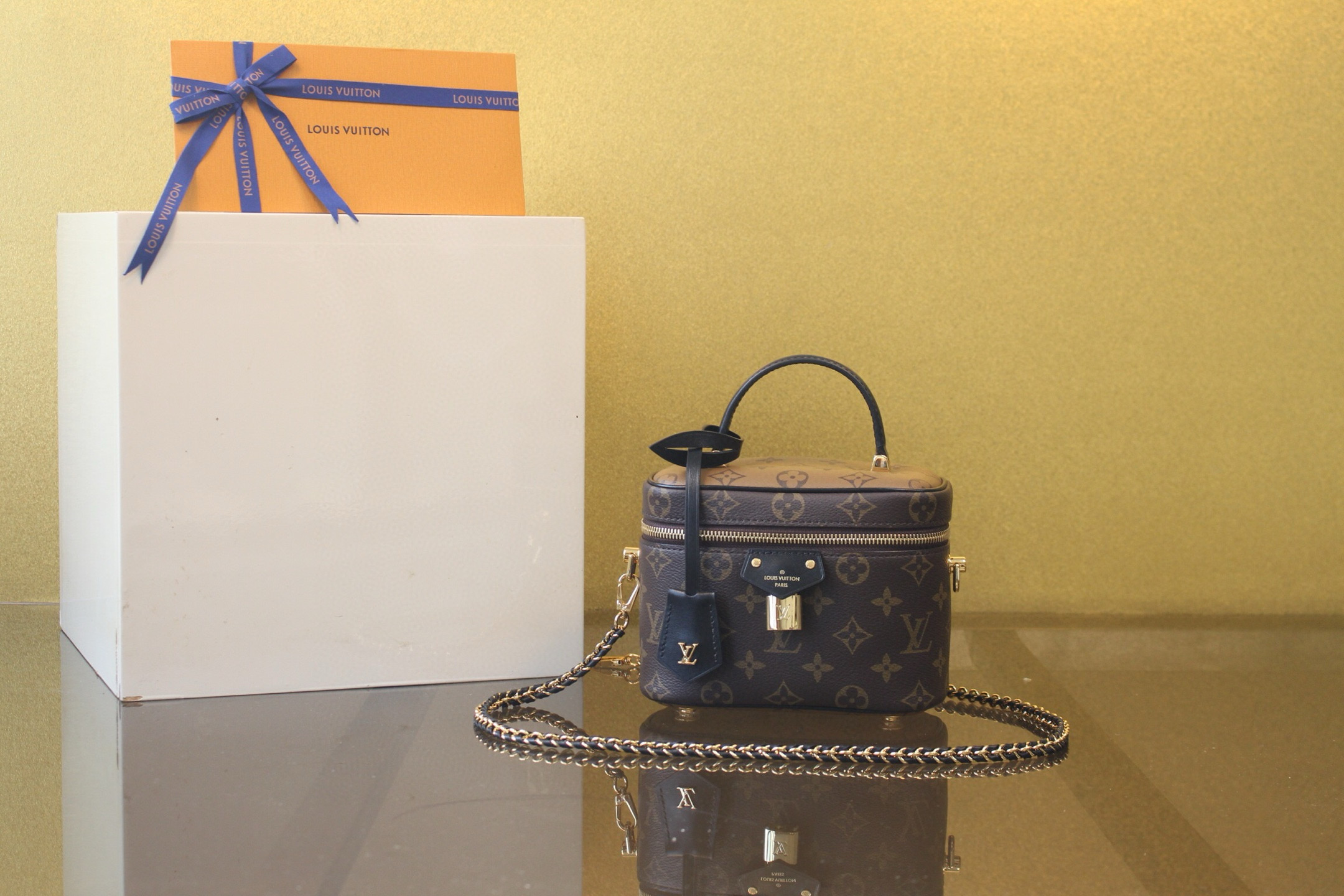 [LOUIS VUITTON] 루이비통 베니티 PM 모노그램 M47128