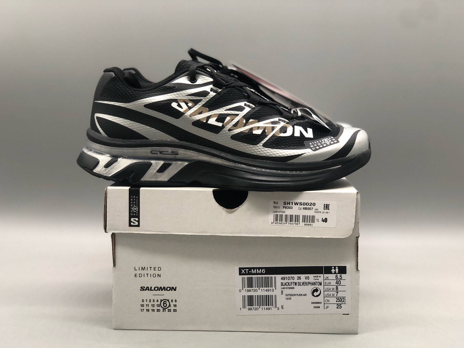 [SALOMON] 살로몬 x MM6 메종 마르지엘라 XT-MM6 남녀공용