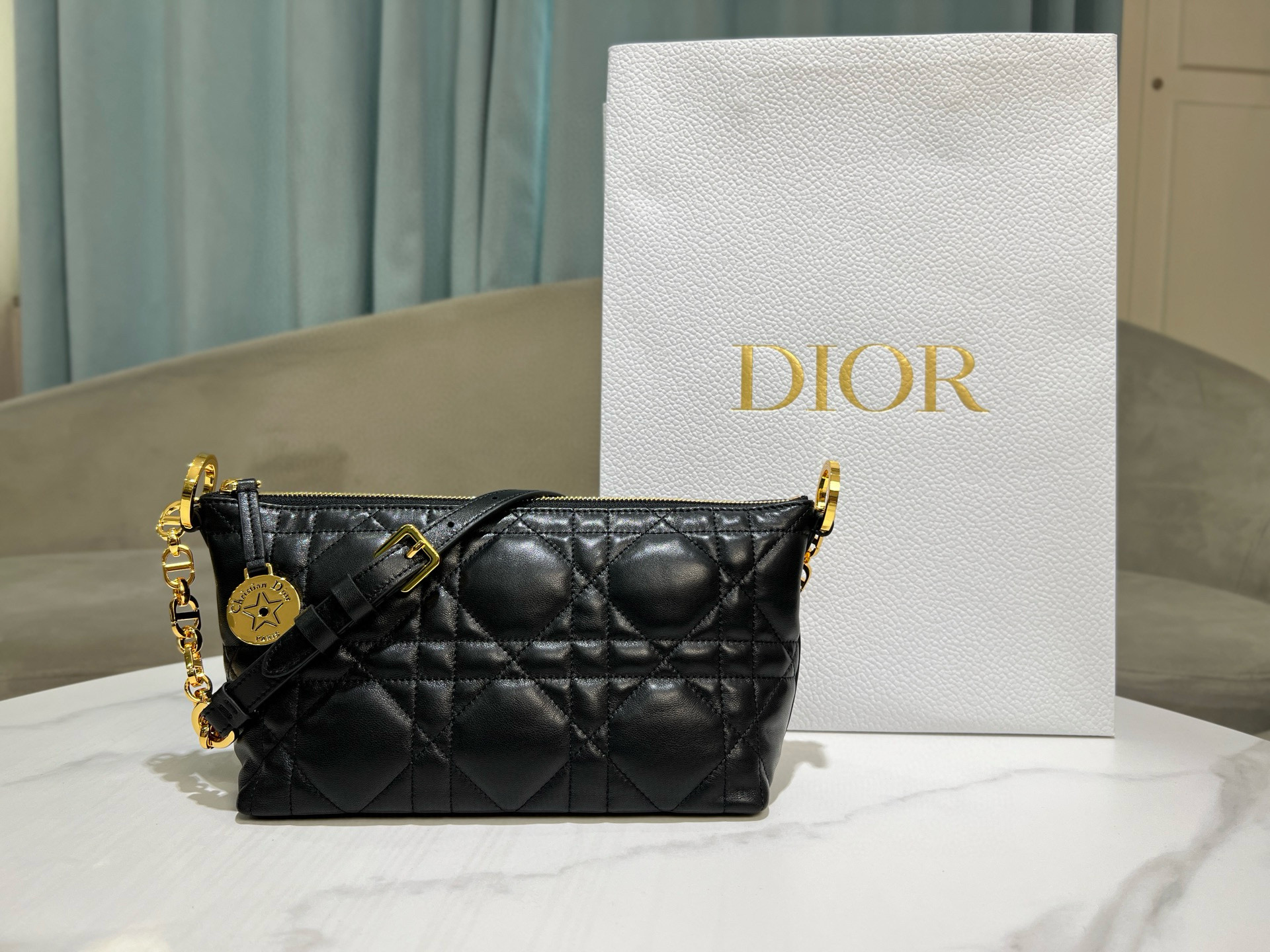 [DIOR] 디올 스타 체인 호보백 까나쥬